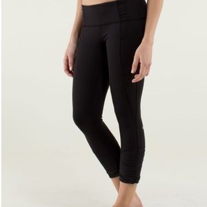Lululemon Practice Daily Crop, sz 8